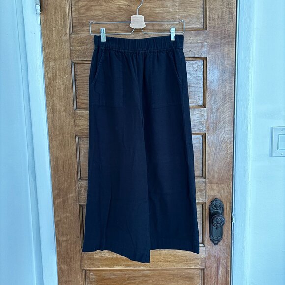 Laude the Label Everyday Pant in Black Cotton - S - Picture 1 of 9